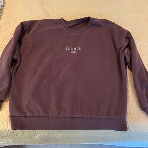 Nuuds Coffee Brown Dallas Sweatshirt XXL
